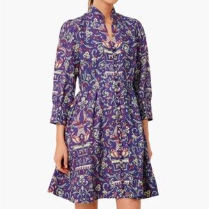 Tuckernuck Avignon Aubergine Eliana Dress